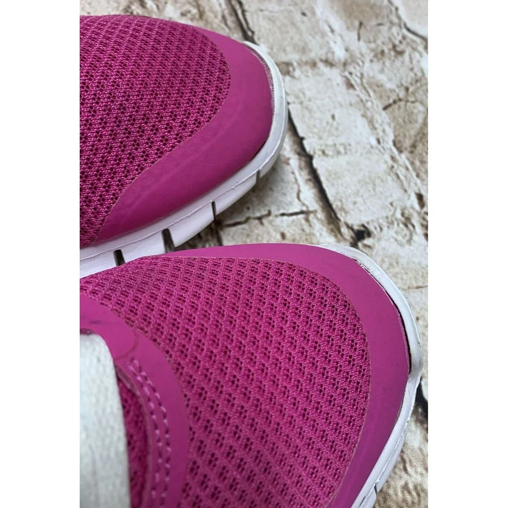 Nike Youth Free Run 3 Pink Athletic Sneaker MN# 512098-602 US Size 5Y Preowned